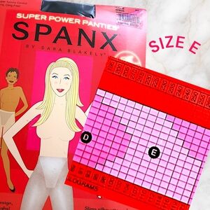 SPANX Super Power Panties - Red Packaging